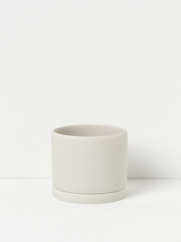 PLANT POT 191_ 85mm earth gray